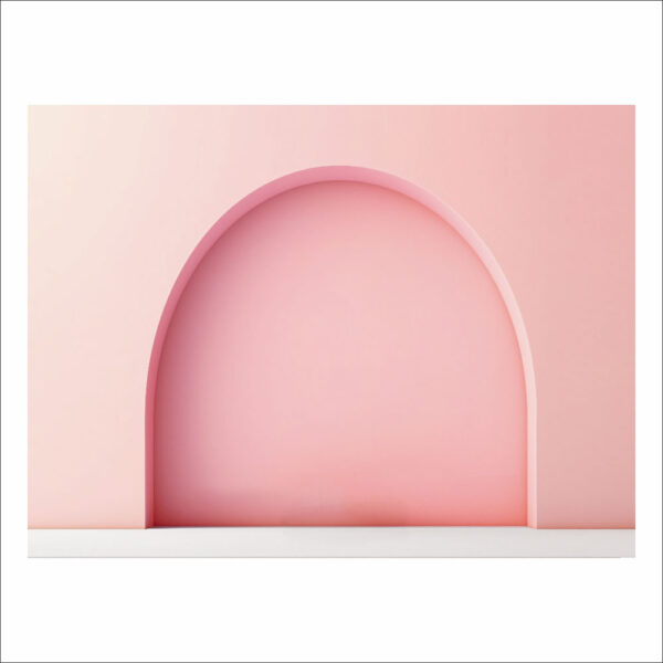 Fundo Fotográfico Cenário Arco Romano Rosa 2,20m x1,50m F858 - Image 3