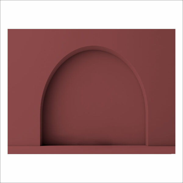 Fundo Fotográfico Cenário Arco Romano Marron 2,20m x1,50m F861 - Image 3
