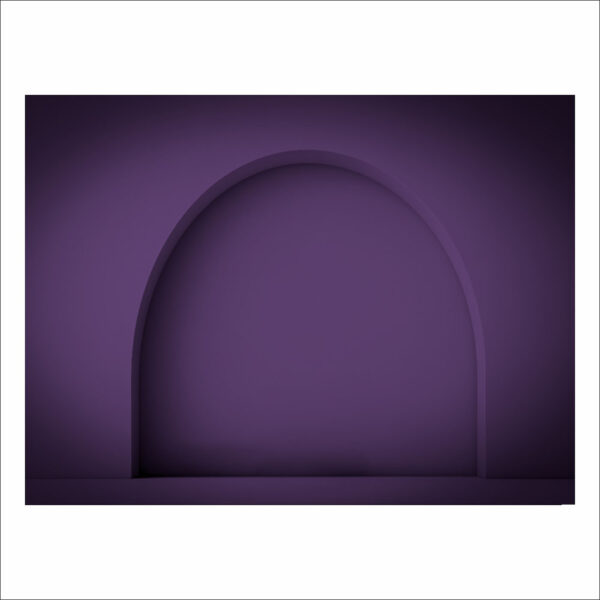 Fundo Fotográfico Cenário Arco Romano Roxo 2,20m x1,50m F864 - Image 3