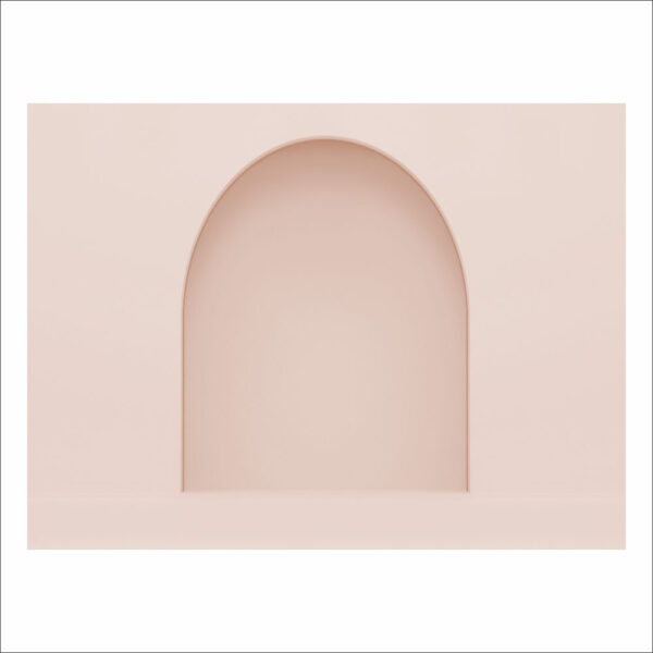 Fundo Fotográfico Cenário Arco Romano Rosa claro 2,20m x1,50m F865 - Image 3