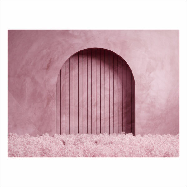 Fundo Fotográfico Cenário Arco Romano Rosa 2,20m x1,50m F872 - Image 3