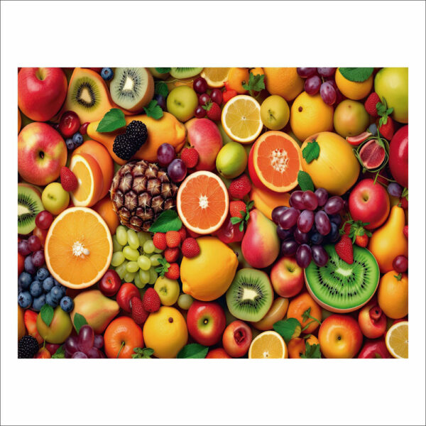 Fundo Fotográfico Cenário Frutas Tecido 2,20m x1,50m F512 - Image 3