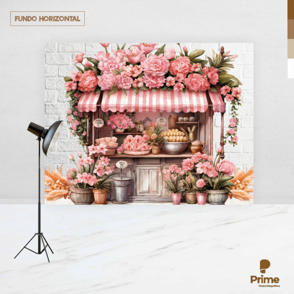Fundo Fotográfico Cenário Dia das Mães Flower 2,20m x1,50m F816 - Image 4