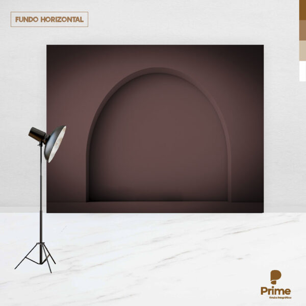 Fundo Fotográfico Cenário Arco Romano Marron 2,20m x1,50m F862 - Image 4