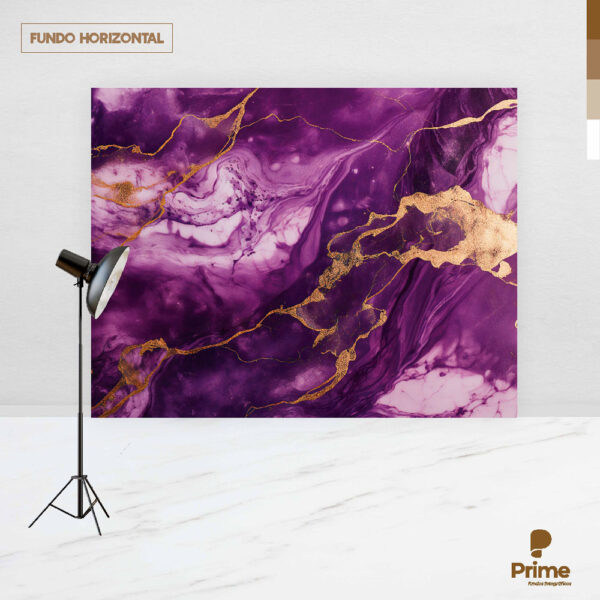 Fundo Fotográfico Cenário Textura Mármore Roxo Tecido 2,20m x1,50m F503 - Image 4