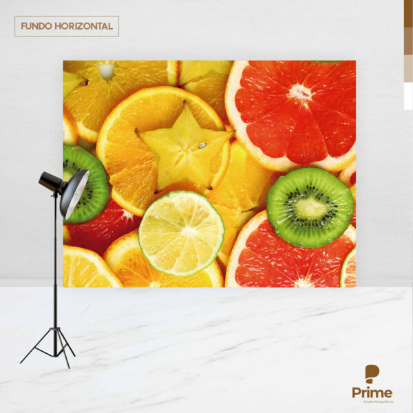 Fundo Fotográfico Cenário Textura Frutas Tecido 2,20m x1,50m F513 - Image 4