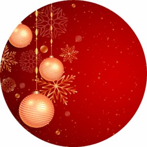 KIT Jogo 12 Capas Sousplat Natal 35cm X 35cm + Suporte MDF