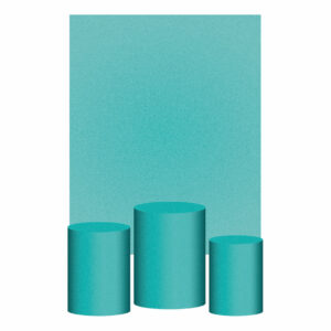 Kit Casado Tyffany Cor Lisa  Trio Capa Cilindro Retangular Tecido