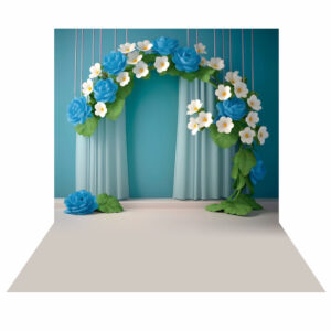 Fundo Fotográfico Cenário Arco de Flor Mães 2,20m x1,50m F825