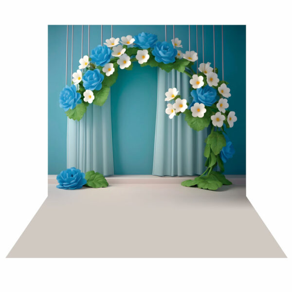 Fundo Fotográfico Cenário Arco de Flor Mães 2,20m x1,50m F825