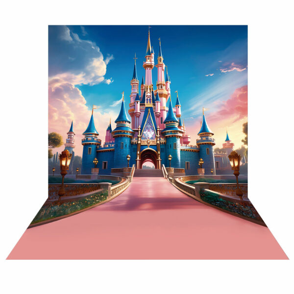 Fundo Fotográfico Cenário Castelo Princesa 2,20m x1,50m F837