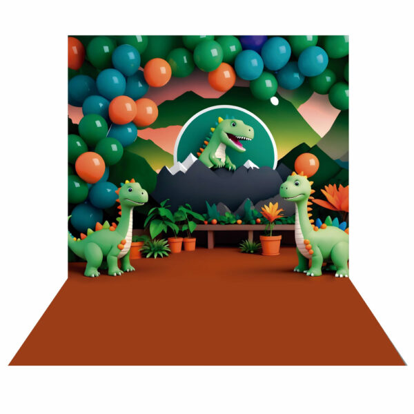 Fundo Fotográfico Cenário Dinossauro 2,20m x1,50m F689