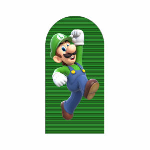 Painel De Festa Romano Decorativo Super Mario Verde