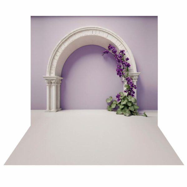 Fundo Fotográfico Cenário Arco Romano Mães  2,20m x1,50m F821