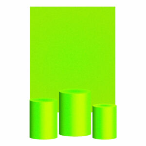 Kit Casado Verde Neon Cor Lisa  Trio Capa Cilindro Retangular Tecido