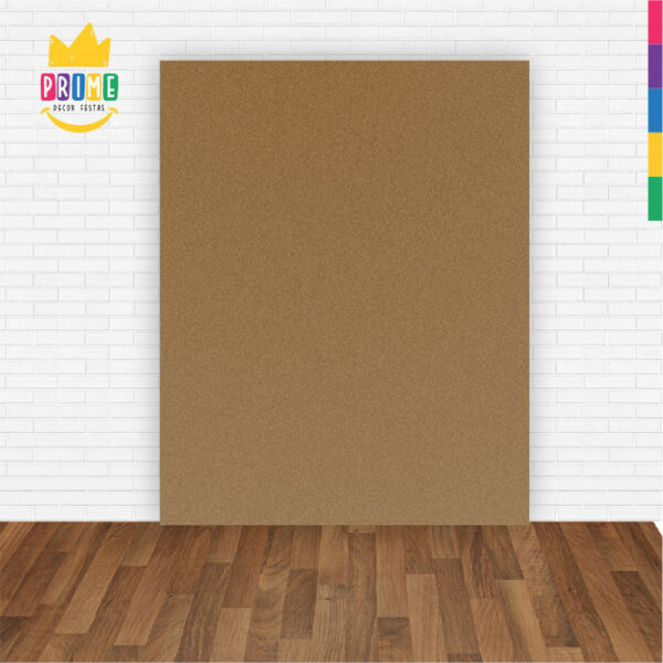 Painel de Festa Retangular 3D Caqui casadinho 1,75m x 2,20 Cor Lisa Tecido - Image 2
