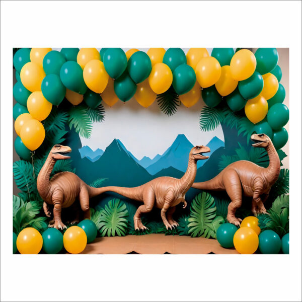 Fundo Fotográfico Cenário Dinossauro 2,20m x1,50m F691 - Image 3