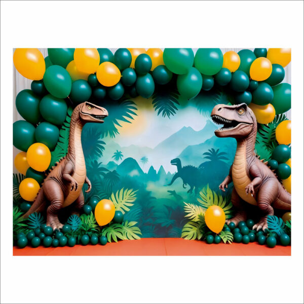 Fundo Fotográfico Cenário Dinossauro 2,20m x1,50m F692 - Image 3