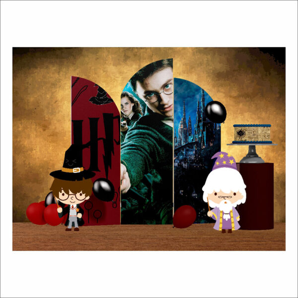 Fundo Fotográfico Cenário Harry Potter 2,20m x1,50m F696 - Image 3