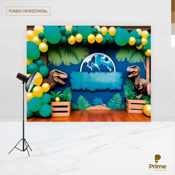 Fundo Fotográfico Cenário Dinossauro 2,20m x1,50m F690 - Image 4