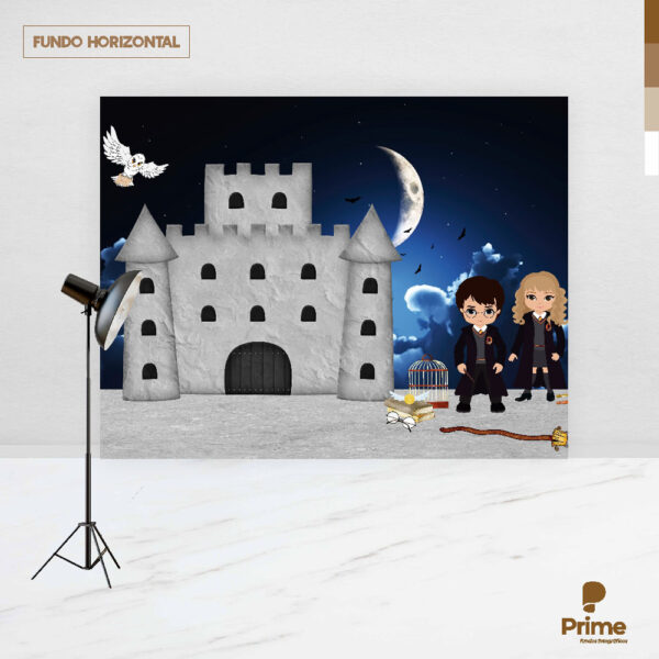 Fundo Fotográfico Cenário Harry Potter 2,20m x1,50m F698 - Image 4