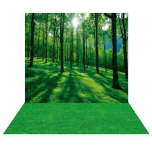 Fundo Fotográfico Cenário Floresta em Tecido 2,20m x1,50m F585