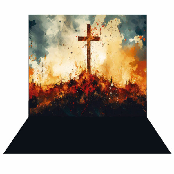 Fundo Fotográfico Religioso em Tecido 2,20m x1,50m F878