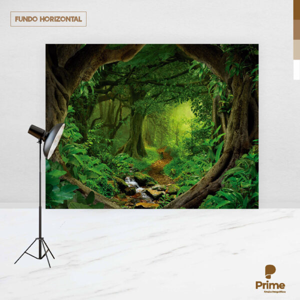 Fundo Fotográfico Cenário Floresta em Tecido 2,20m x1,50m F586 - Image 4