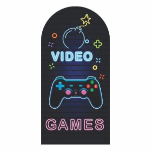 Painel De Festa Romano Decorativo Game 03