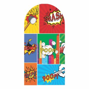 Painel De Festa Romano Decorativo Heroi 03