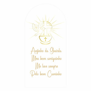 Painel De Festa Romano Decorativo Batizado Anjo da Guarda 01
