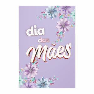 Painel Festa Dia das Mães 3D Lateral para Casadinho 1,50m x 2,20m DM08