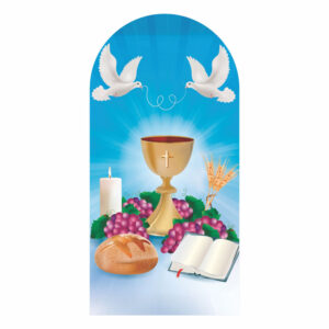 Painel De Festa Romano Decorativo Primeira Comunhão PC011