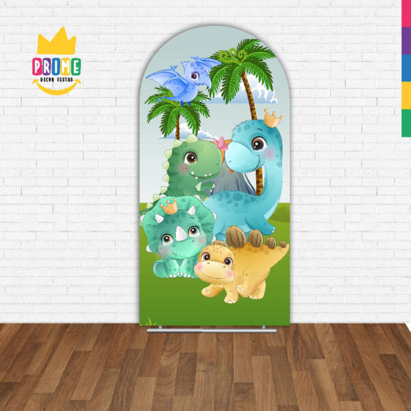 Painel De Festa Romano Decorativo Dino Baby 2 - Image 3