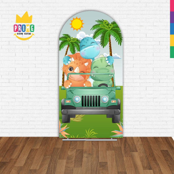 Painel De Festa Romano Decorativo Dino Baby 1 - Image 3