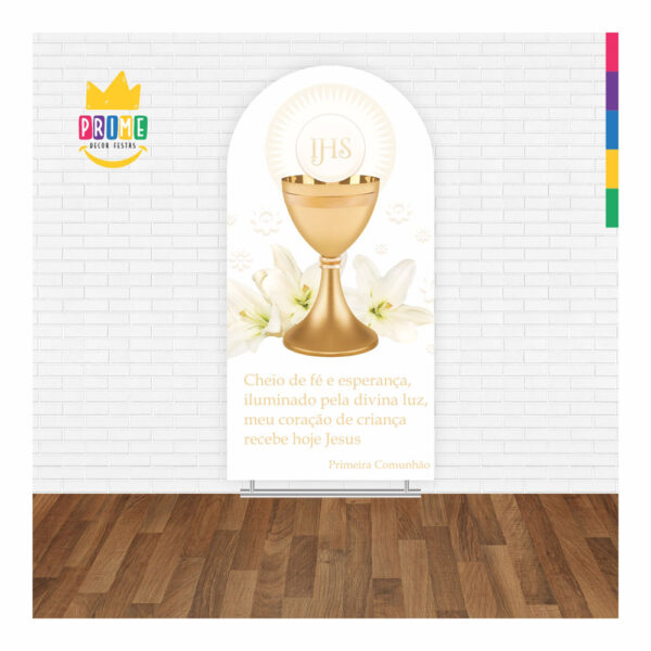 Painel De Festa Romano Decorativo Primeira Comunhão PC02 - Image 2