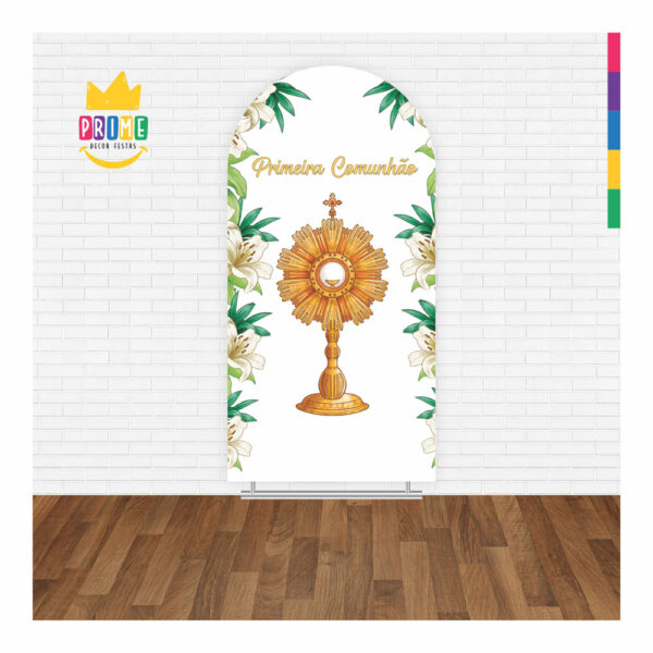 Painel De Festa Romano Decorativo Primeira Comunhão PC04 - Image 2