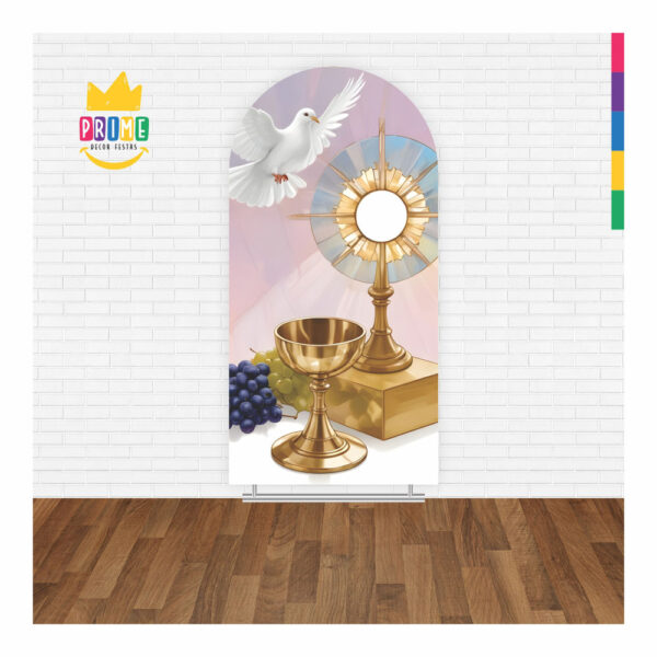 Painel De Festa Romano Decorativo Primeira Comunhão PC05 - Image 2