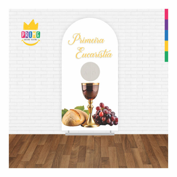 Painel De Festa Romano Decorativo Primeira Comunhão PC07 - Image 2