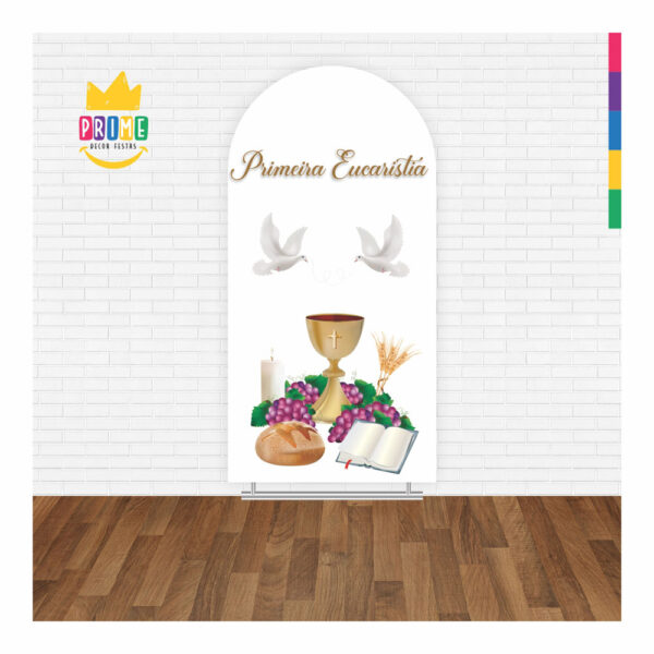Painel De Festa Romano Decorativo Primeira Comunhão PC012 - Image 2