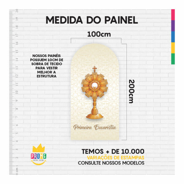 Painel De Festa Romano Decorativo Primeira Comunhão PC08 (cópia) - Image 4