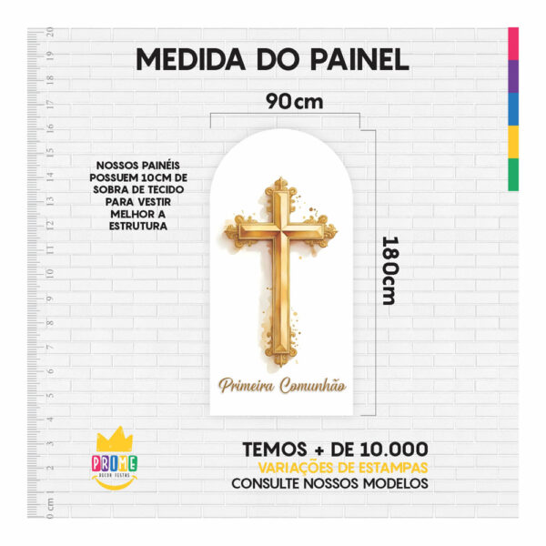 Painel De Festa Romano Decorativo Primeira Comunhão PC08 (cópia) - Image 5