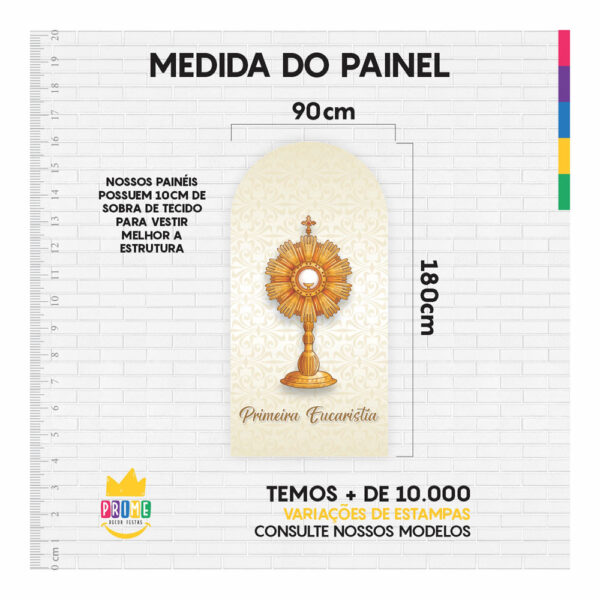 Painel De Festa Romano Decorativo Primeira Comunhão PC08 (cópia) - Image 5