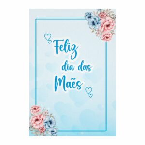 Painel Festa Dia das Mães 3D Lateral para Casadinho 1,50m x 2,20m DM04