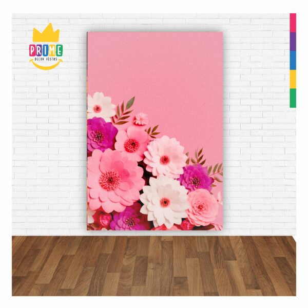 Painel Festa Dia das Mães 3D Lateral para Casadinho 1,50m x 2,20m DM03 - Image 3