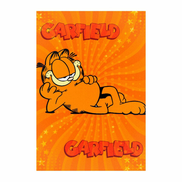 Painel Festa Garfield 3D Lateral para Casadinho 1,50m x 2,20m GF02