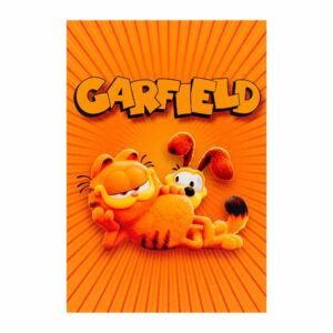 Painel Festa Garfield 3D Lateral para Casadinho 1,50m x 2,20m GF01