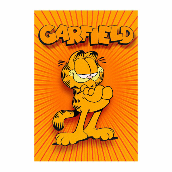 Painel Festa Garfield 3D Lateral para Casadinho 1,50m x 2,20m GF03