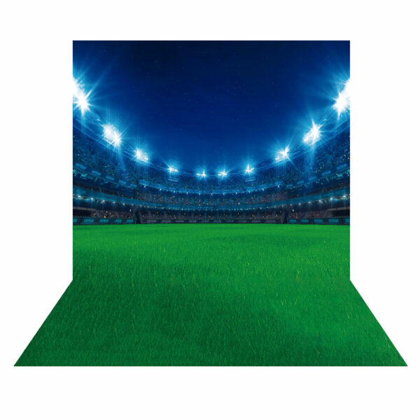 Fundo Fotográfico Cenário Esporte Campo Futebol Tecido 2,20m x 1,50m F962