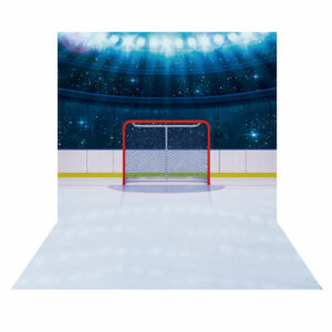 Fundo Fotográfico Cenário Esporte Hóquei Tecido 2,20m x 1,50m F968